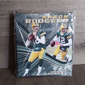 Aaron Rodgers Green Bay Packers NFL Collectible Binder